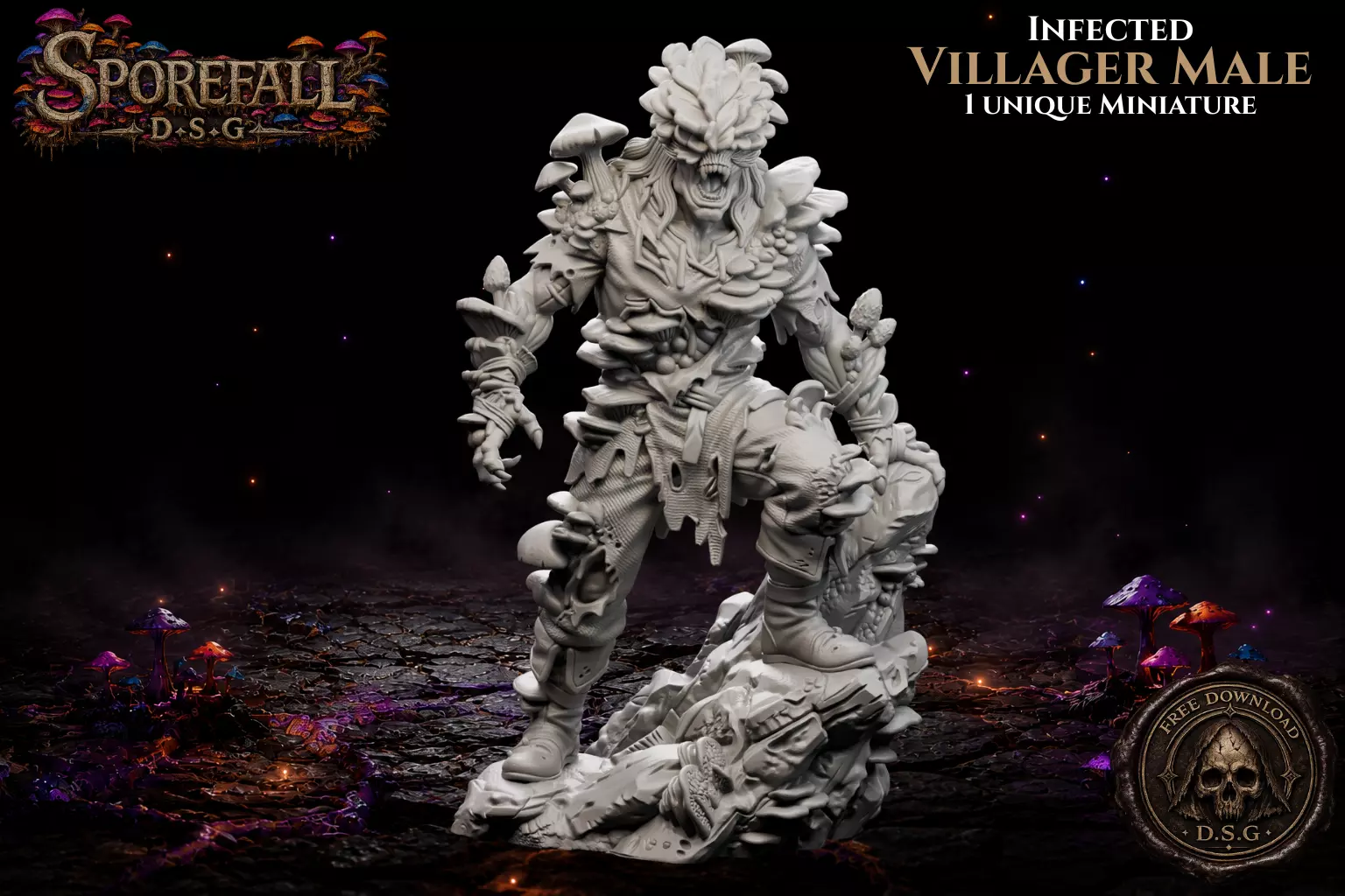 Infected Villager FREE DOWNLOAD Free 3D print model