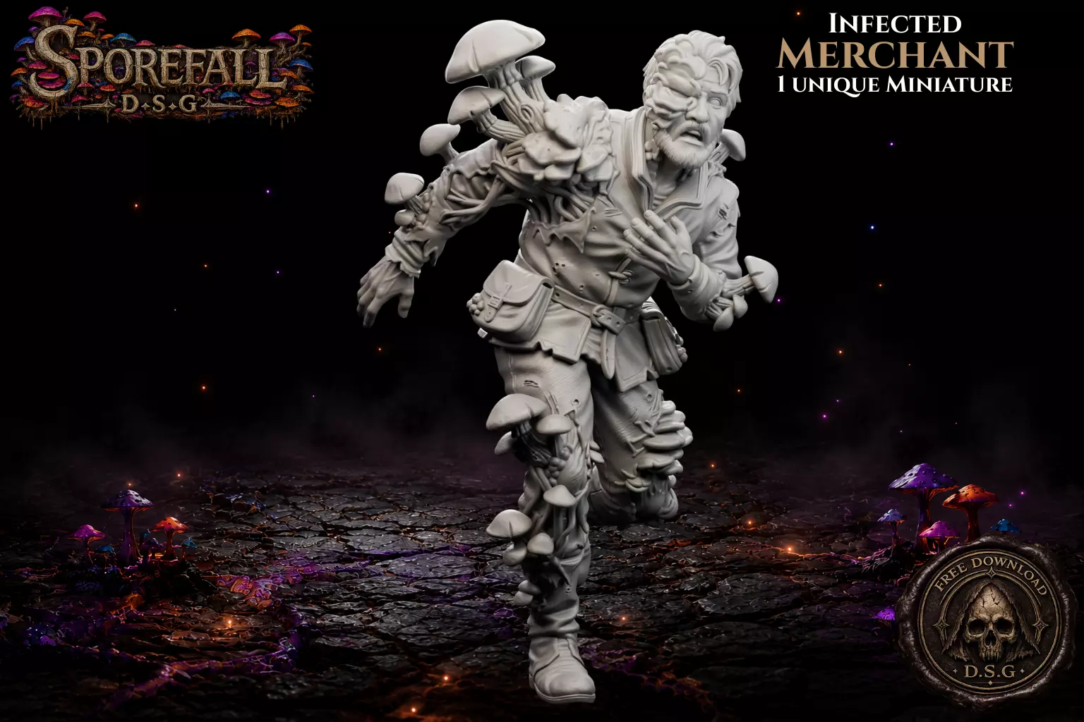 Infected Merchant FREE DOWNLOAD Free 3D print model