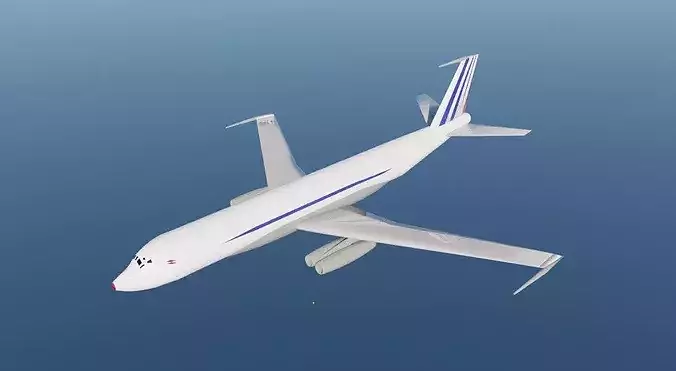 Model 707-320 Proto-707 Jetliner - 1950s Concept