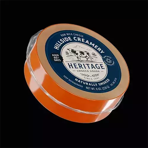 Smoked Gouda 2 3D model