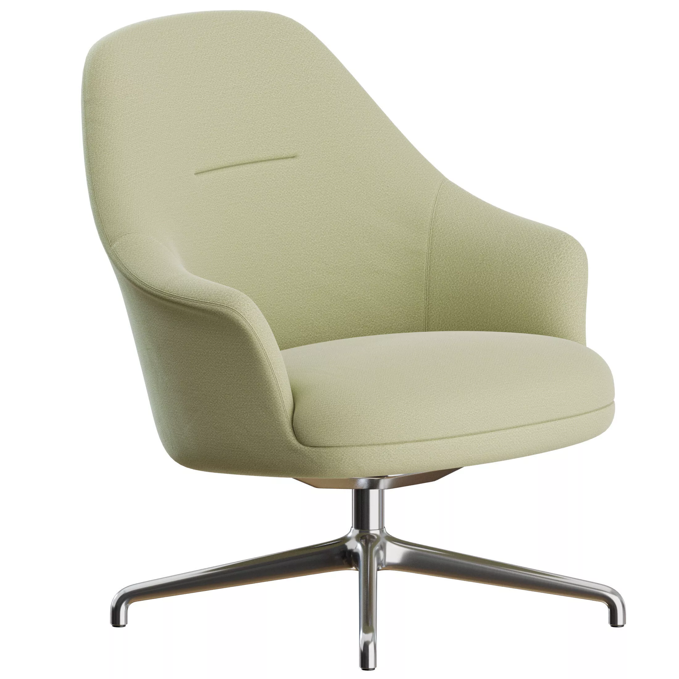 Rely HW139 Swivel Armchair by andTradition 3D model