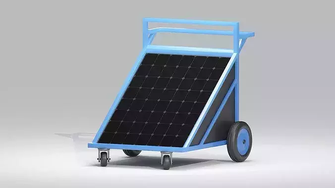 Solar Panel Cart