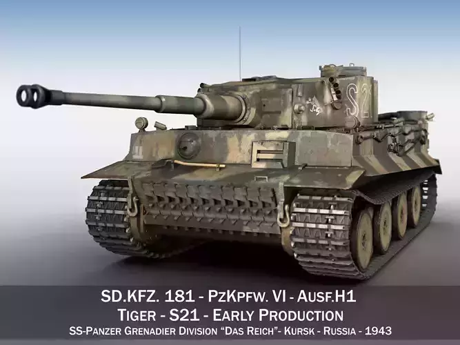 Panzer VI - Tiger - S21 - Early Production