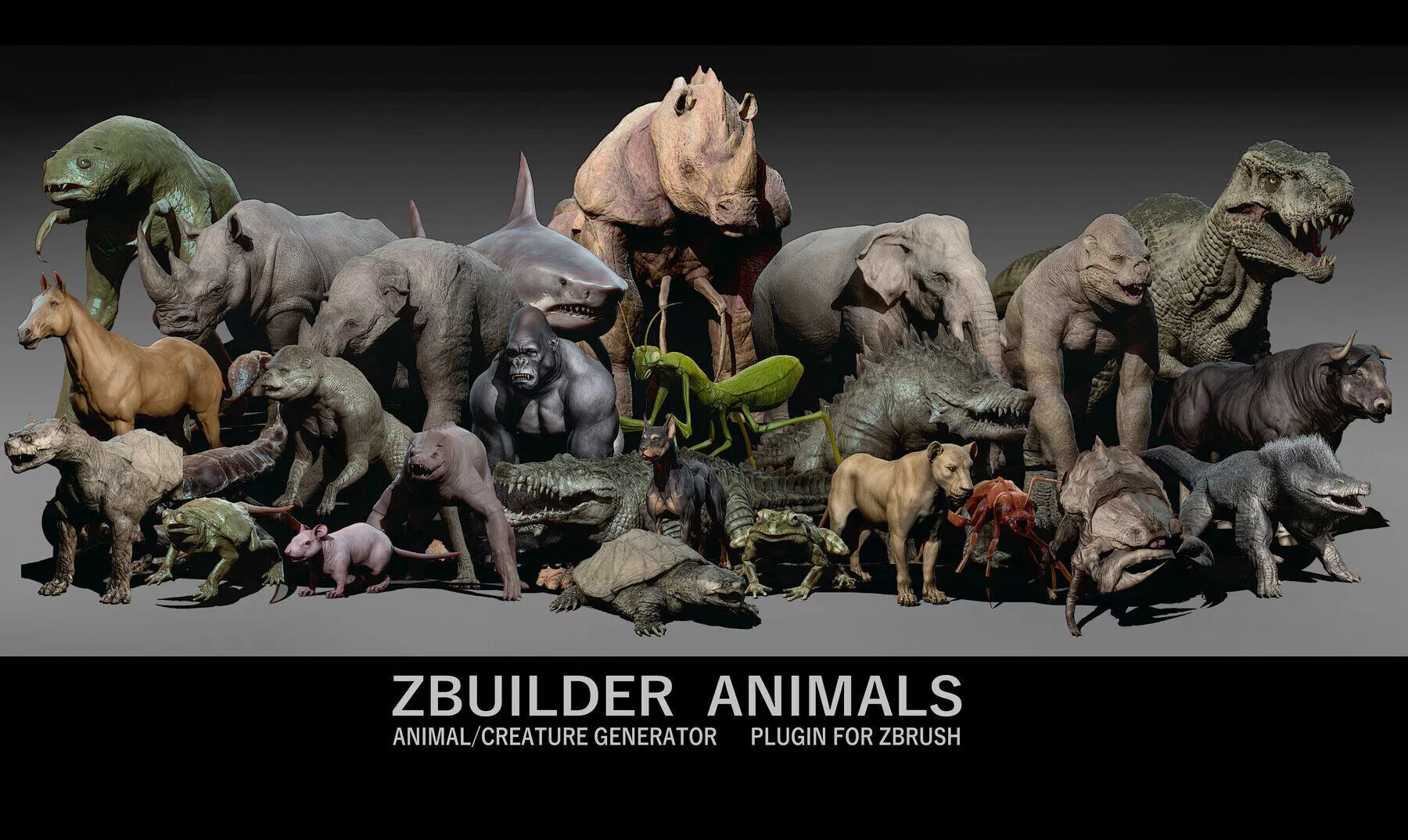 Zbuilder Animals 3D model