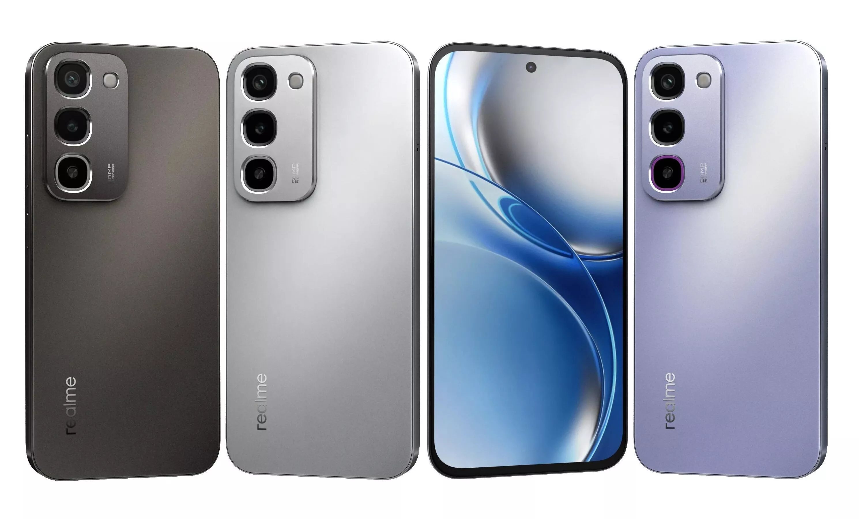 Realme P4R 5G All Colors 3D model