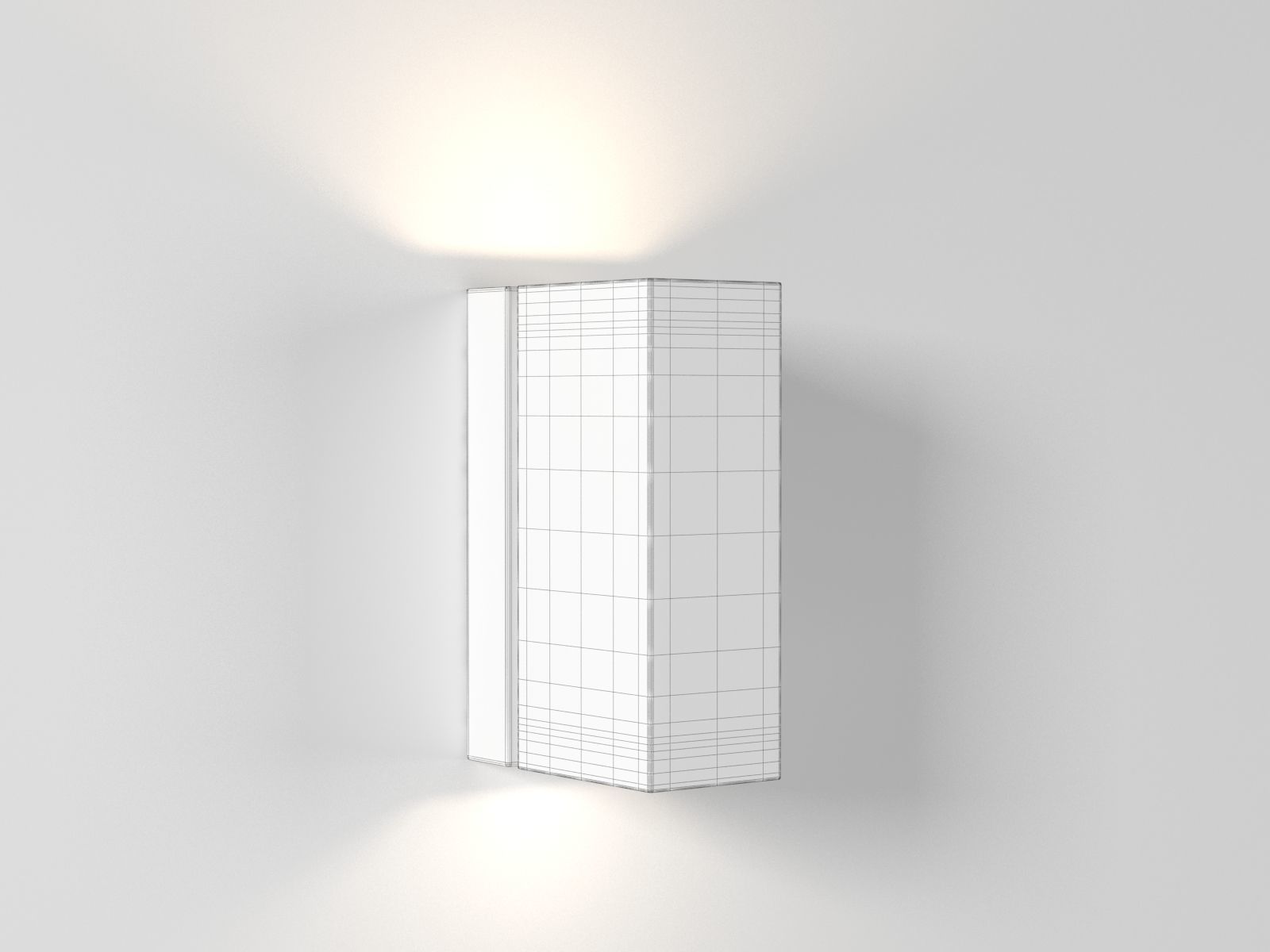 Mono X Down-Up T50 Wall Lamp 3D model_1