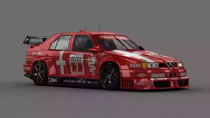 Alfa Romeo 155 V6 TI DTM 3D model