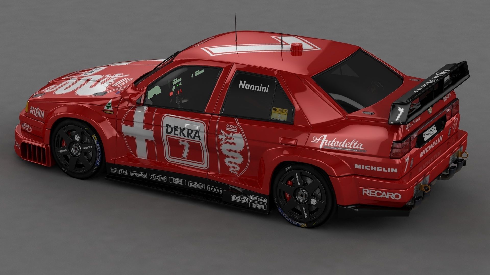 Alfa Romeo 155 V6 TI DTM 3D model_6