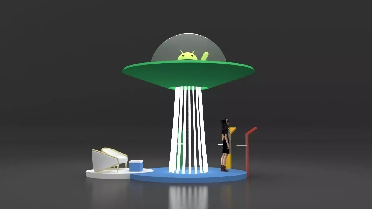 Android 3d stall Free 3D print model