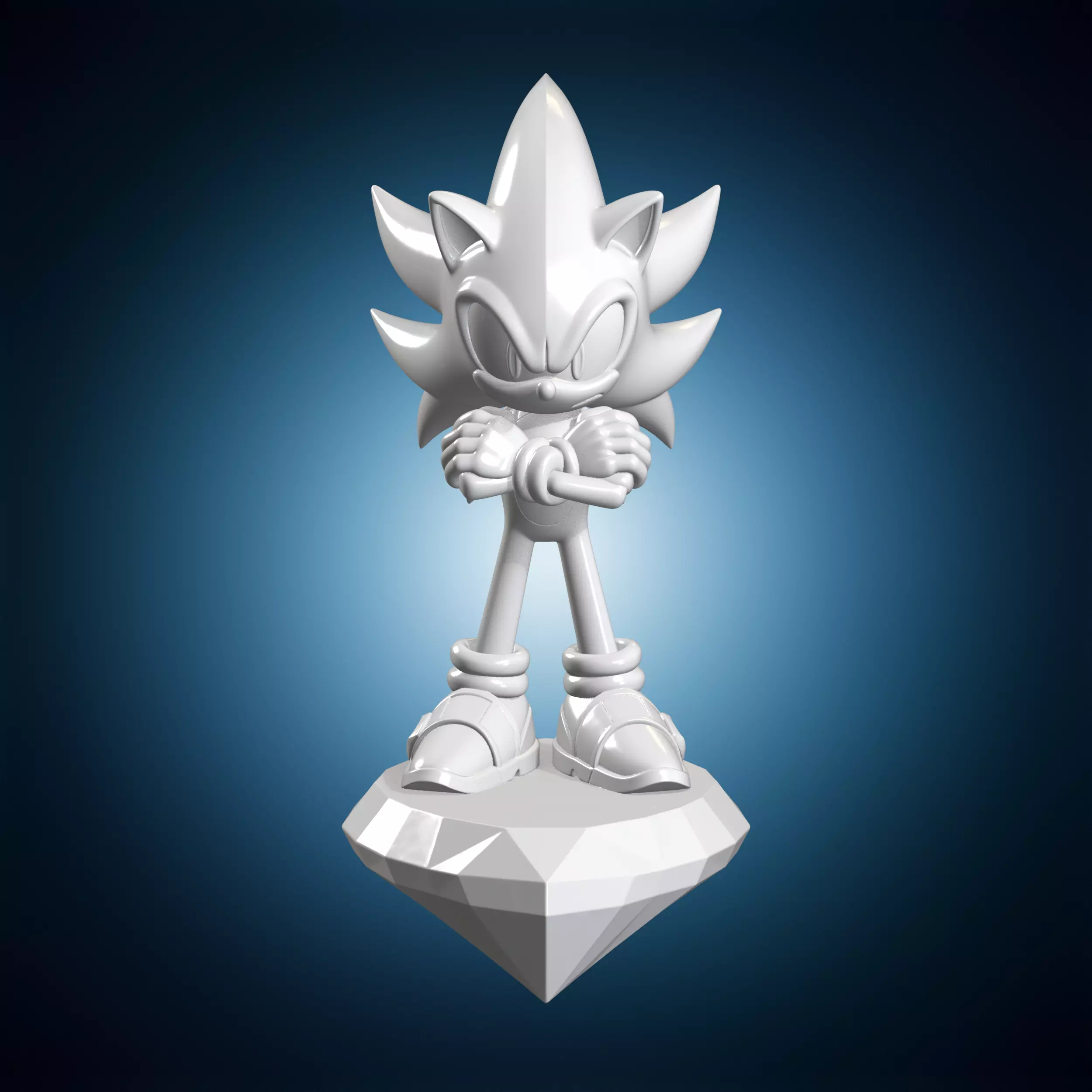 Sonic Emerald Guardian Codex 3D Print Model 3D print model