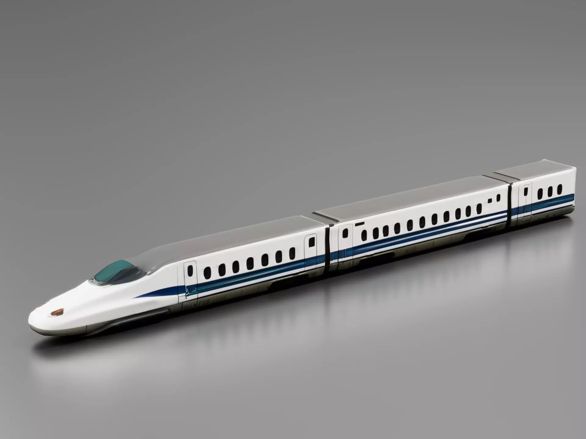 Shinkansen 500 Series High Speed Train 3D print model