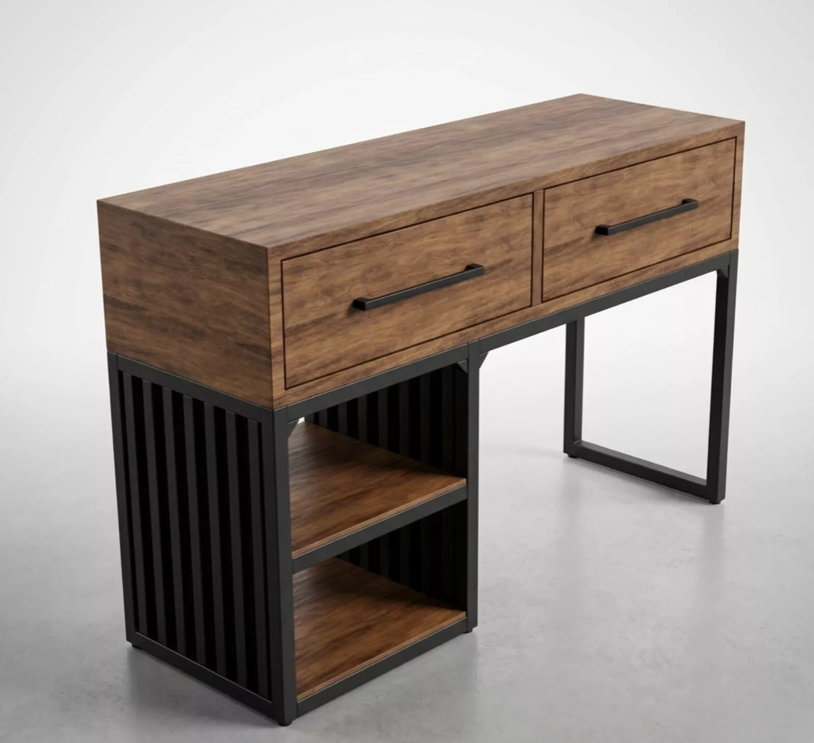 Industrial Desk type C 3D model 3D model