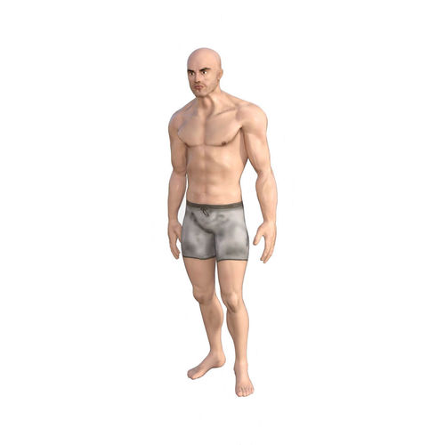 Human Base Male Character Low-poly 3D model