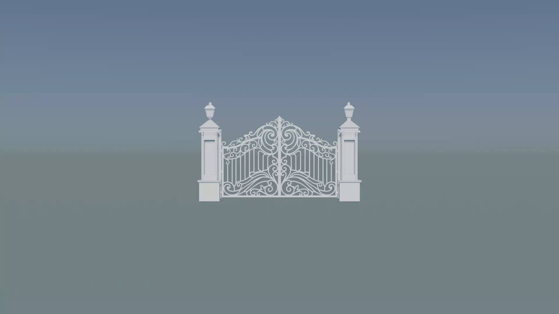 Entrance Gate 3D print model
