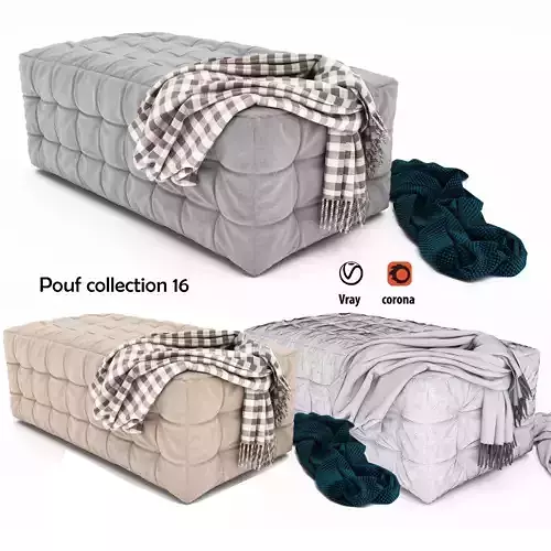 Pouf collection 16