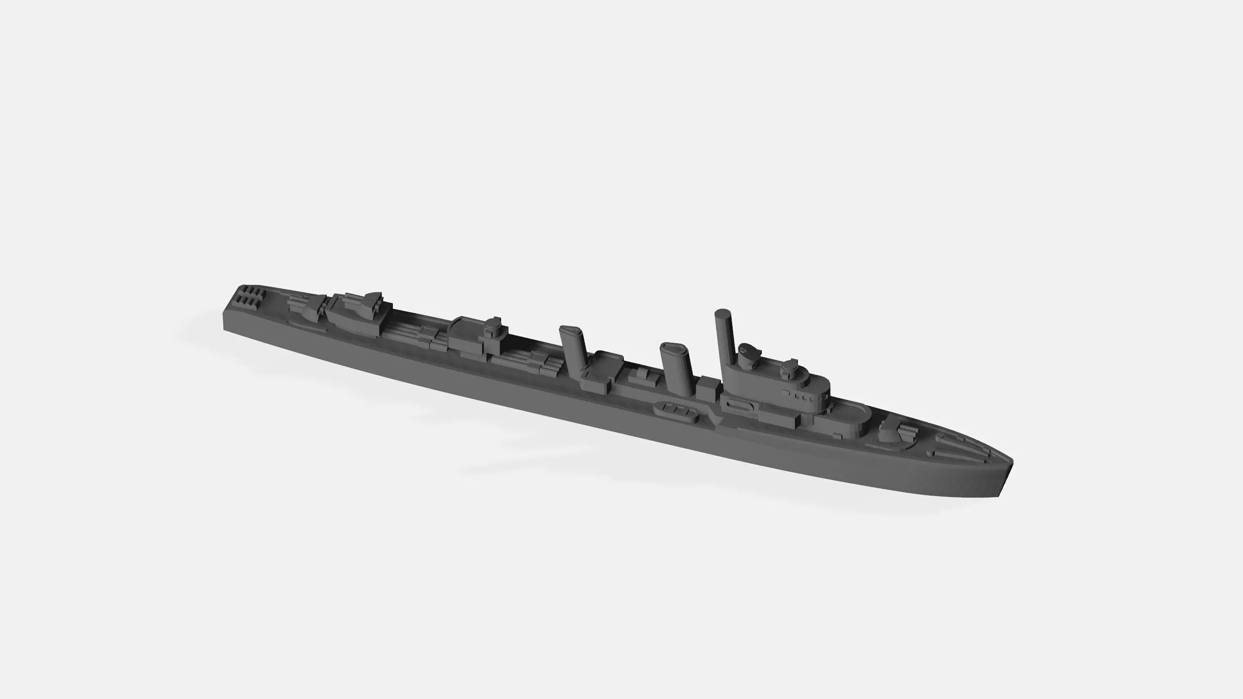 HNLMS Issac Sweers 3D print model