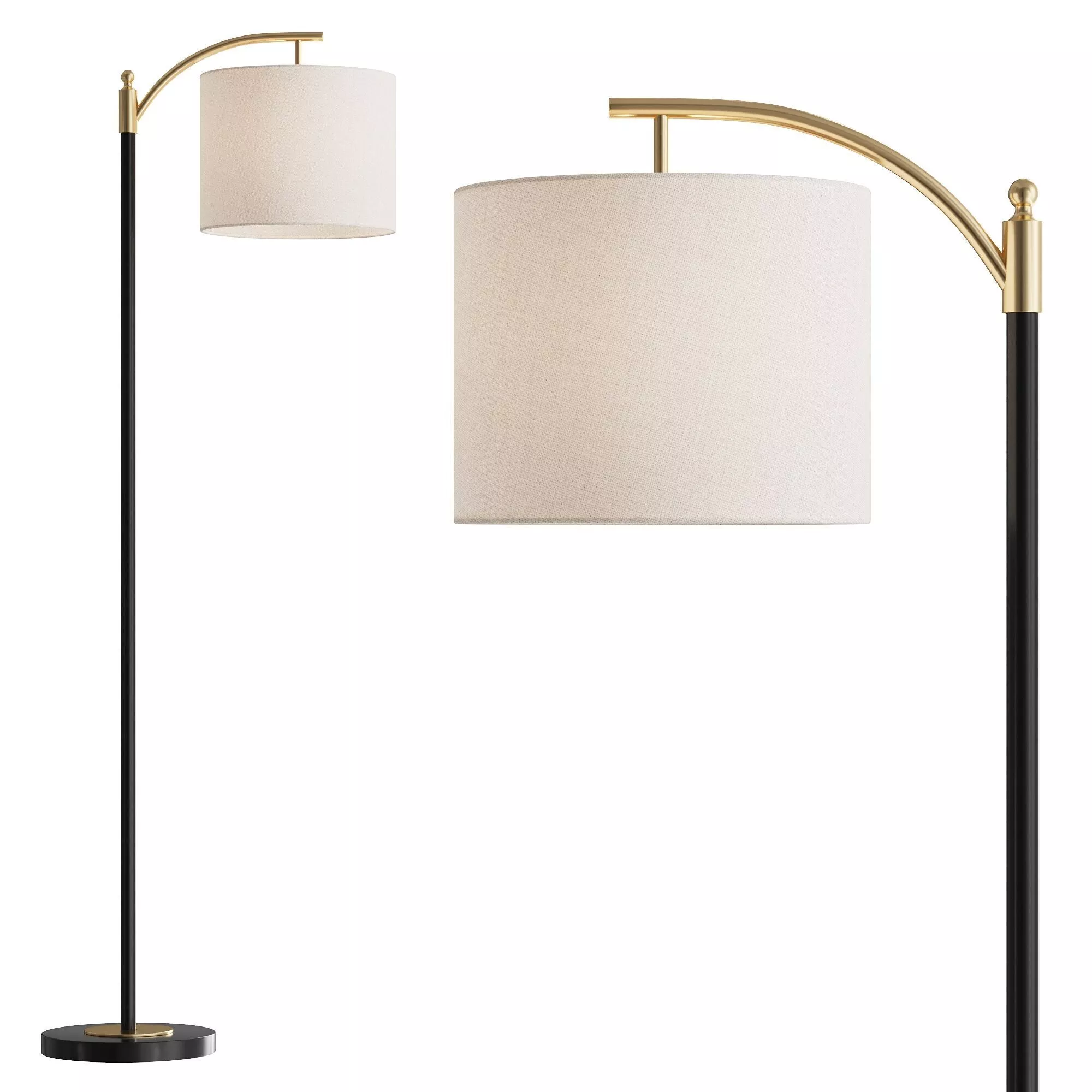 360 Lighting Rayna Downbridge Floor Lamp 3D model
