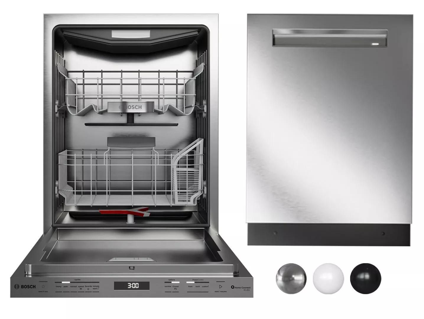Bosch 800 Series Dishwasher Collection 3D model