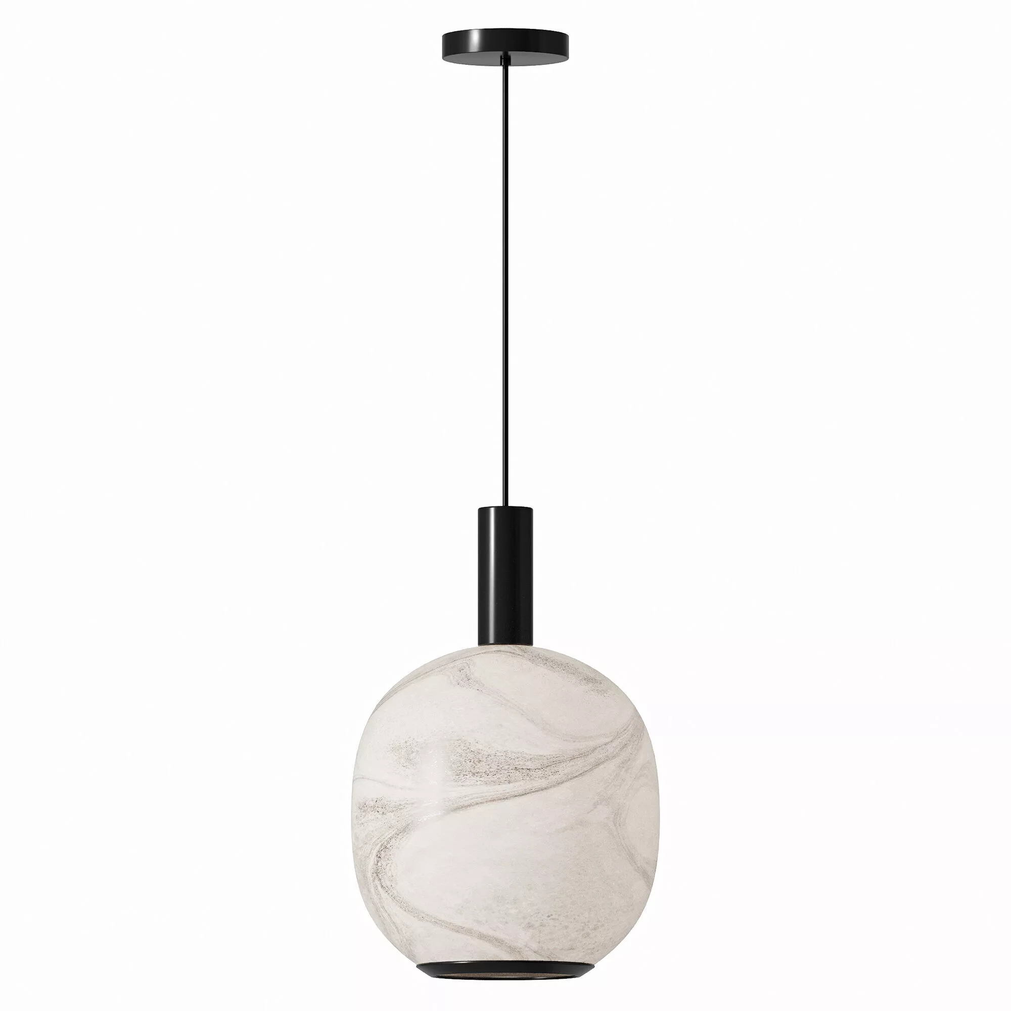 Olev Astrelle Global Blown Glass Pendant Lamp 3D model