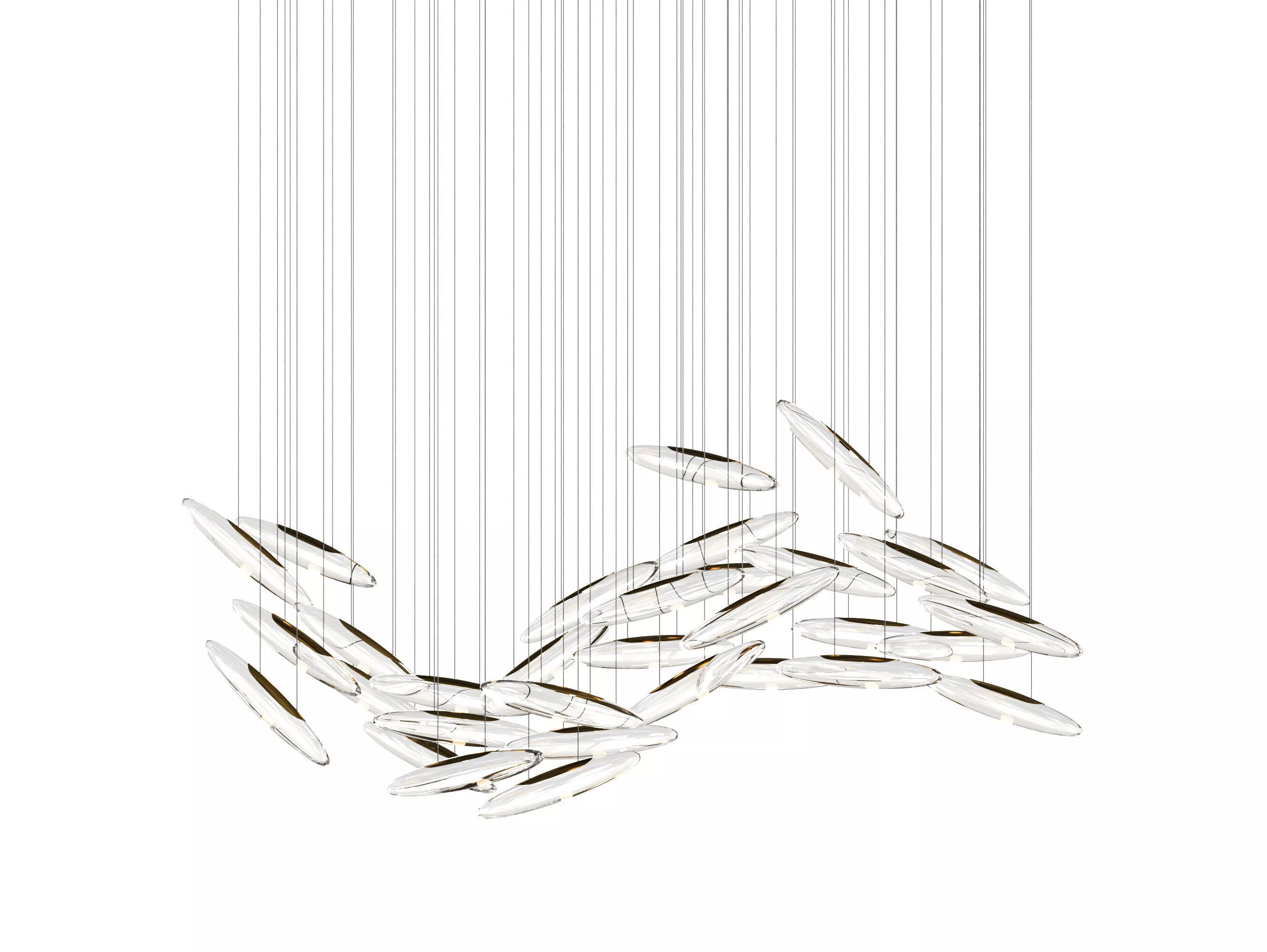 Moonlight 20 Pendant Lamp by Ochre vol 2 3D model