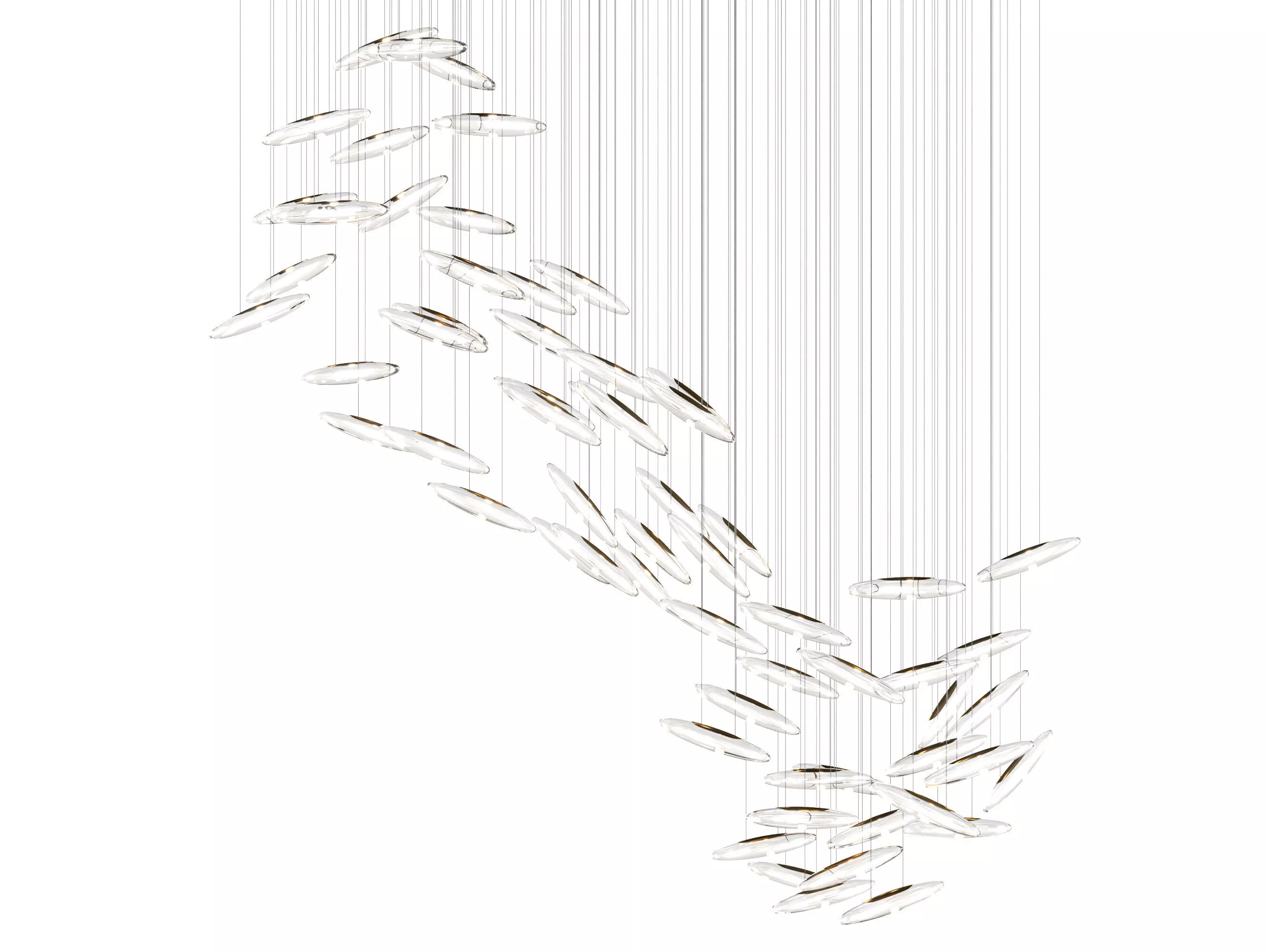 Moonlight 64 Pendant Lamp by Ochre 3D model