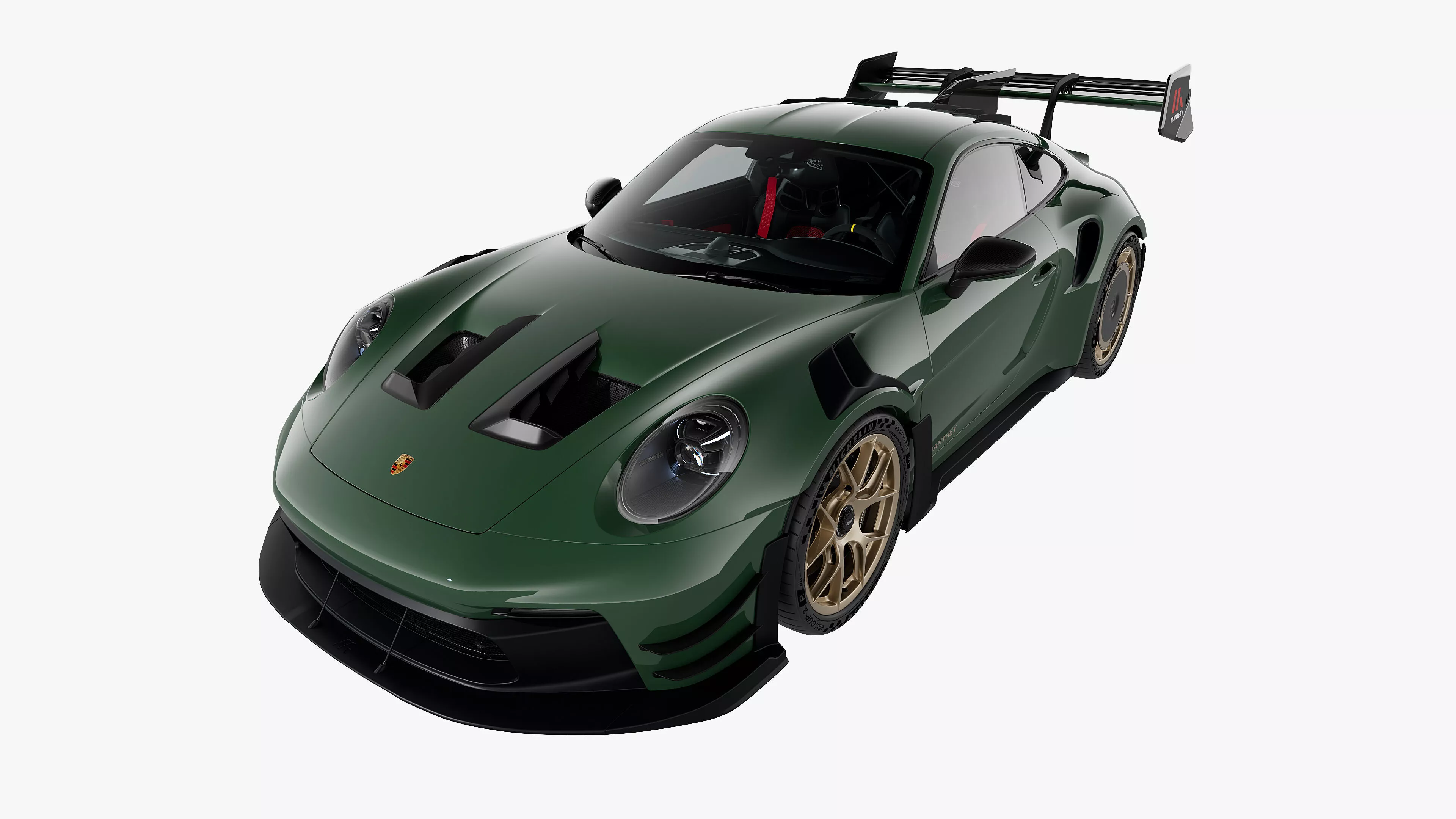 Porsche Manthey GT3RS 2025 3D model