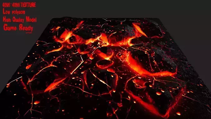 rocks lava