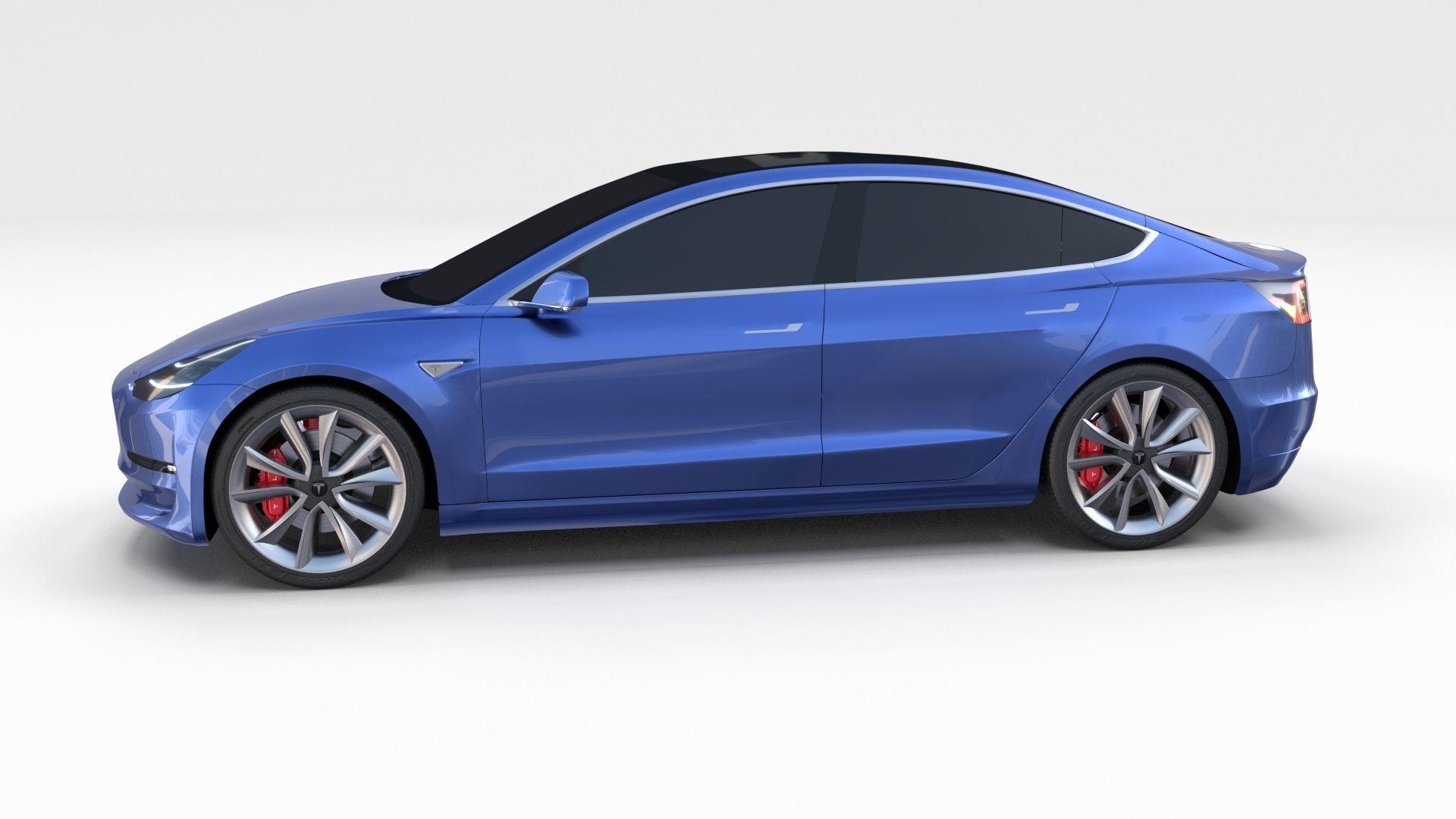 Tesla Model 3 Pack 3D model_4