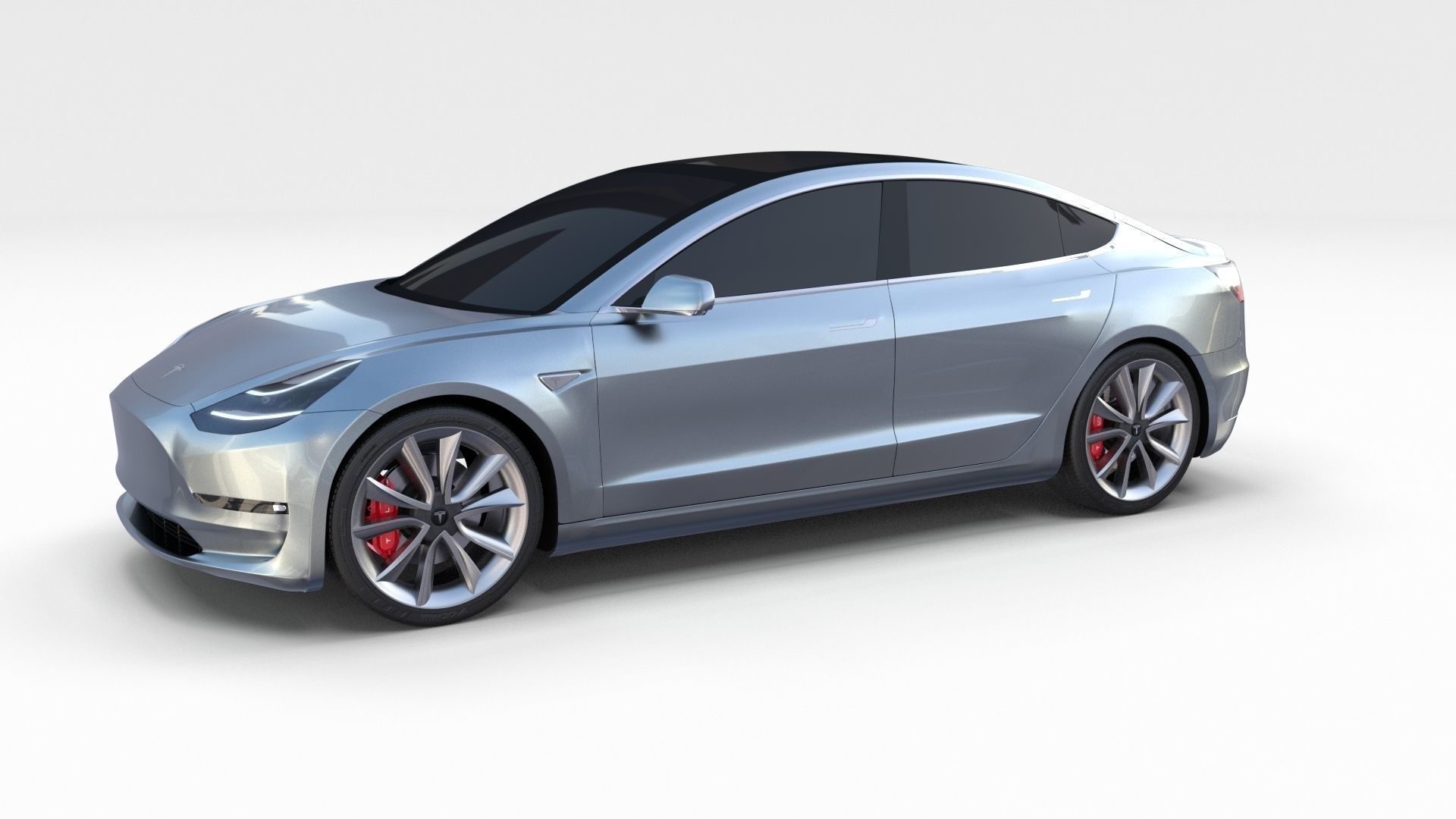 Tesla Model 3 Pack 3D model_1