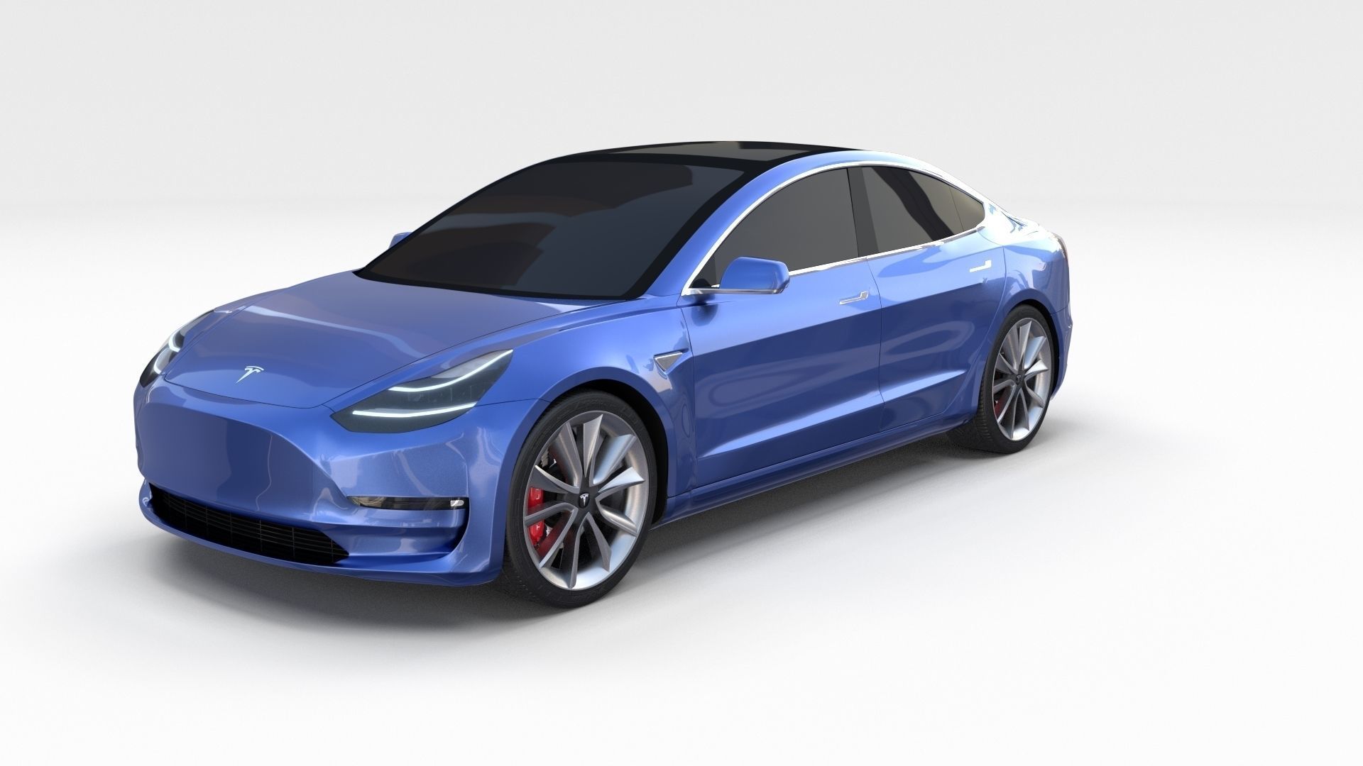 Tesla Model 3 Pack 3D model_2