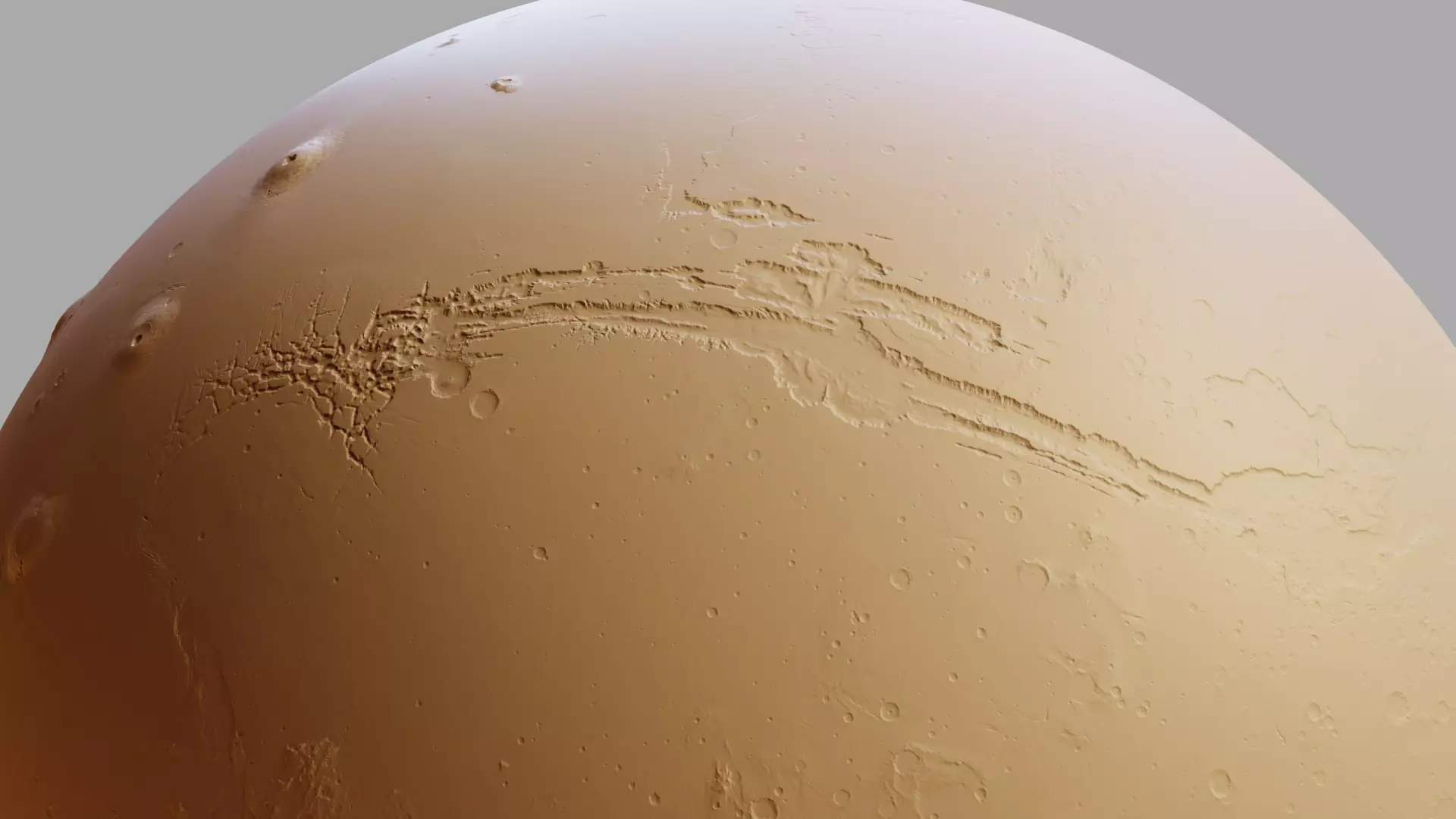 Mars 16K Photorealistic Low-poly 3D model_35