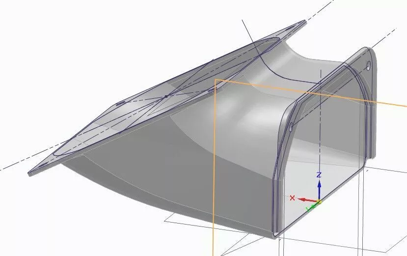 Case exhaust for Lenovo D30 ThinkStation 3D print model
