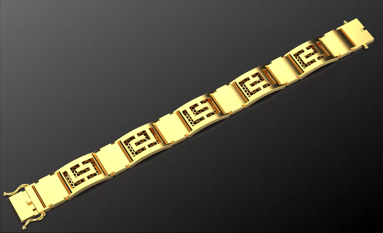 Bracelet 001 3D print model