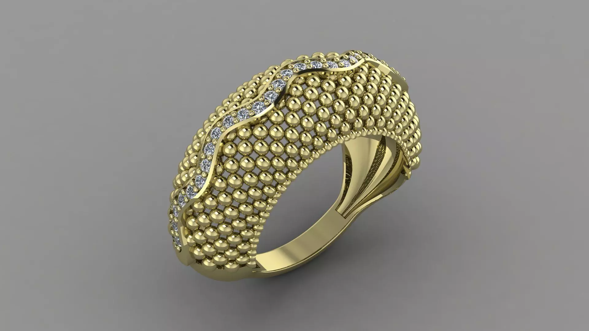 Jessica ring 001 3D print model
