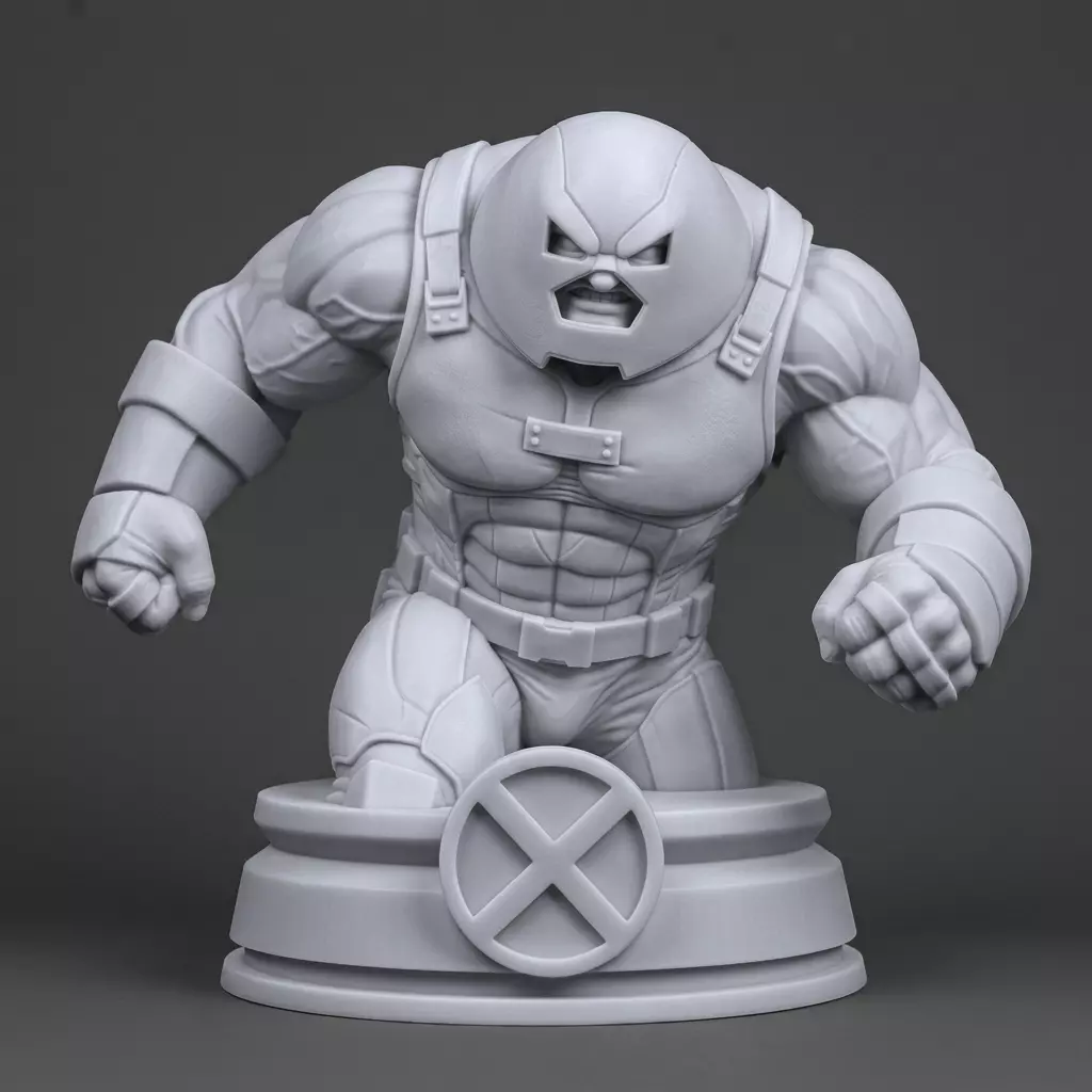 Juggernaut bust 3D print model