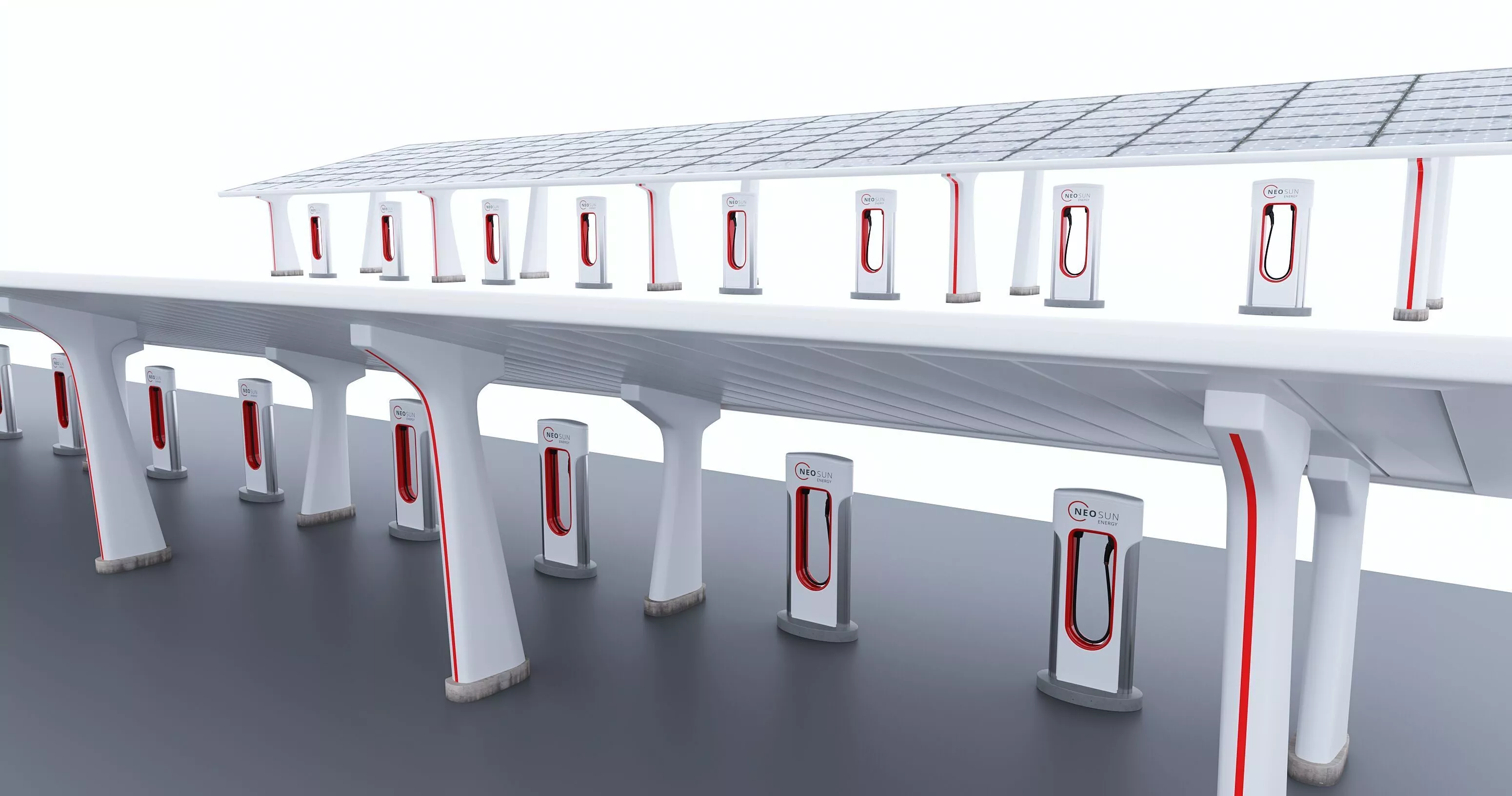 Charging station Free 3D model