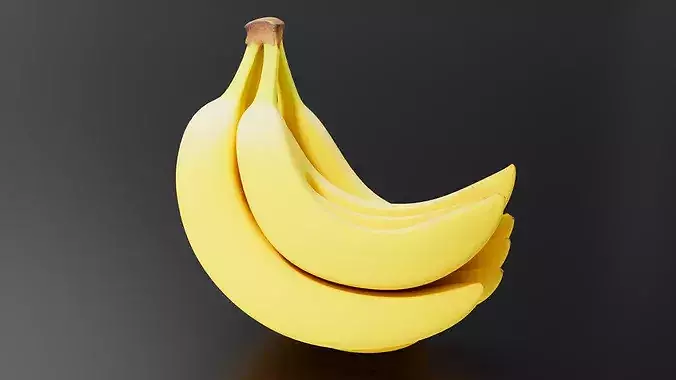 Banana 03 3D print model 4