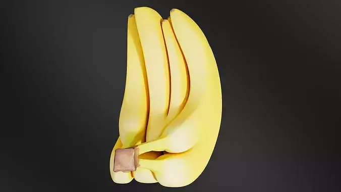 Banana 03 3D print model 6