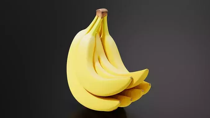 Banana 03 3D print model 2