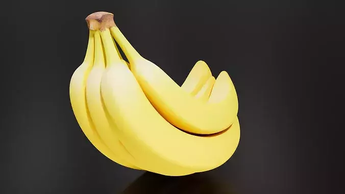Banana 03 3D print model 3
