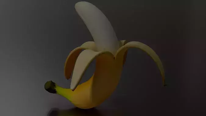 Banana 04 3D print model 4