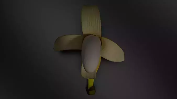 Banana 04 3D print model 6