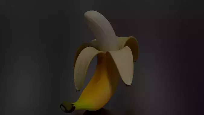 Banana 04 3D print model 3