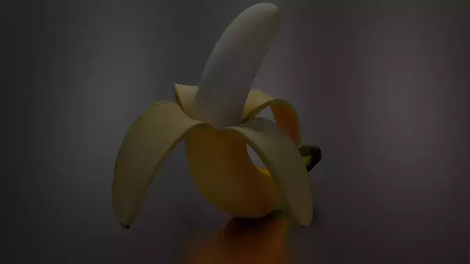 Banana 04 3D print model 5