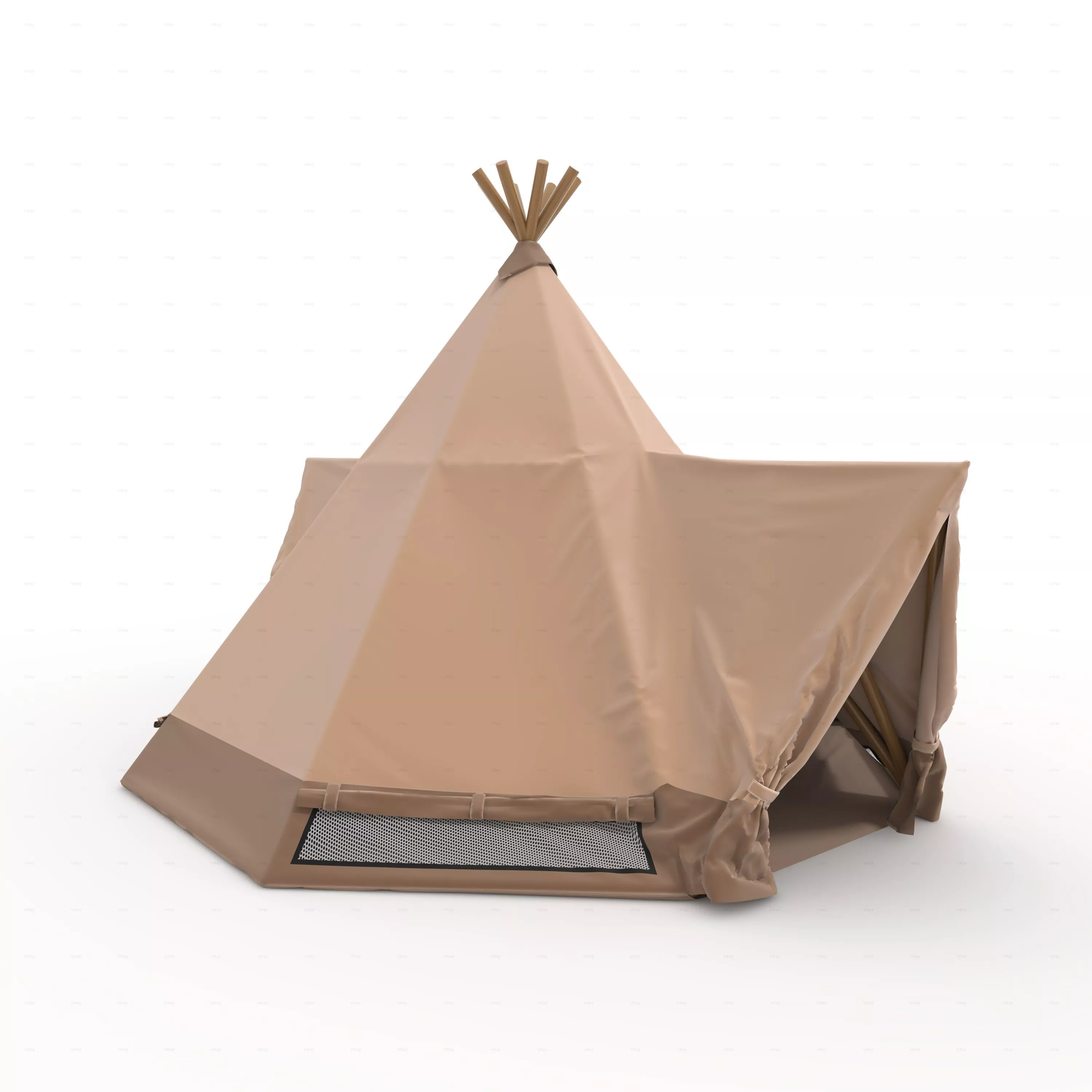 Glamping Tent 05 3D model