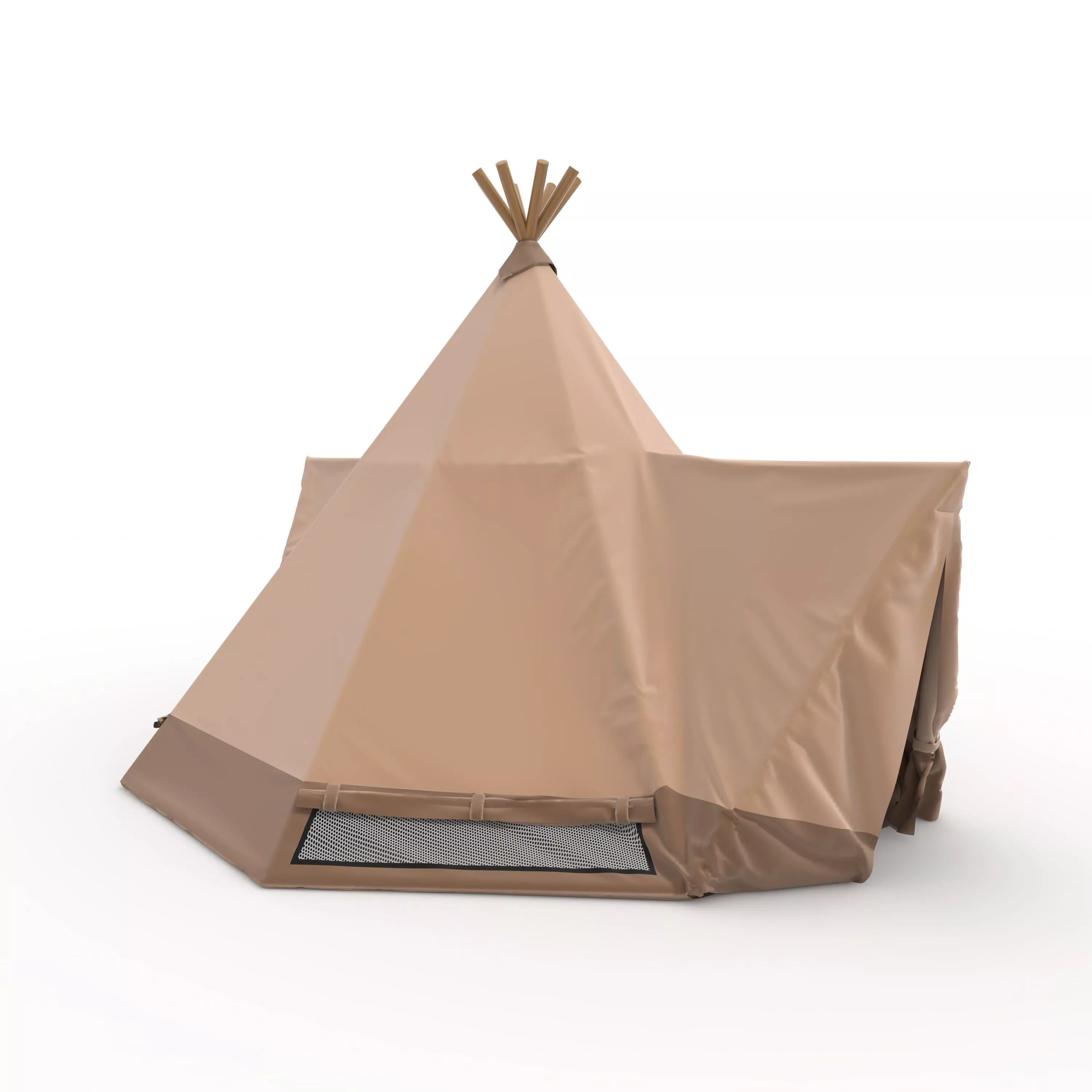 Glamping Tent 07 3D model