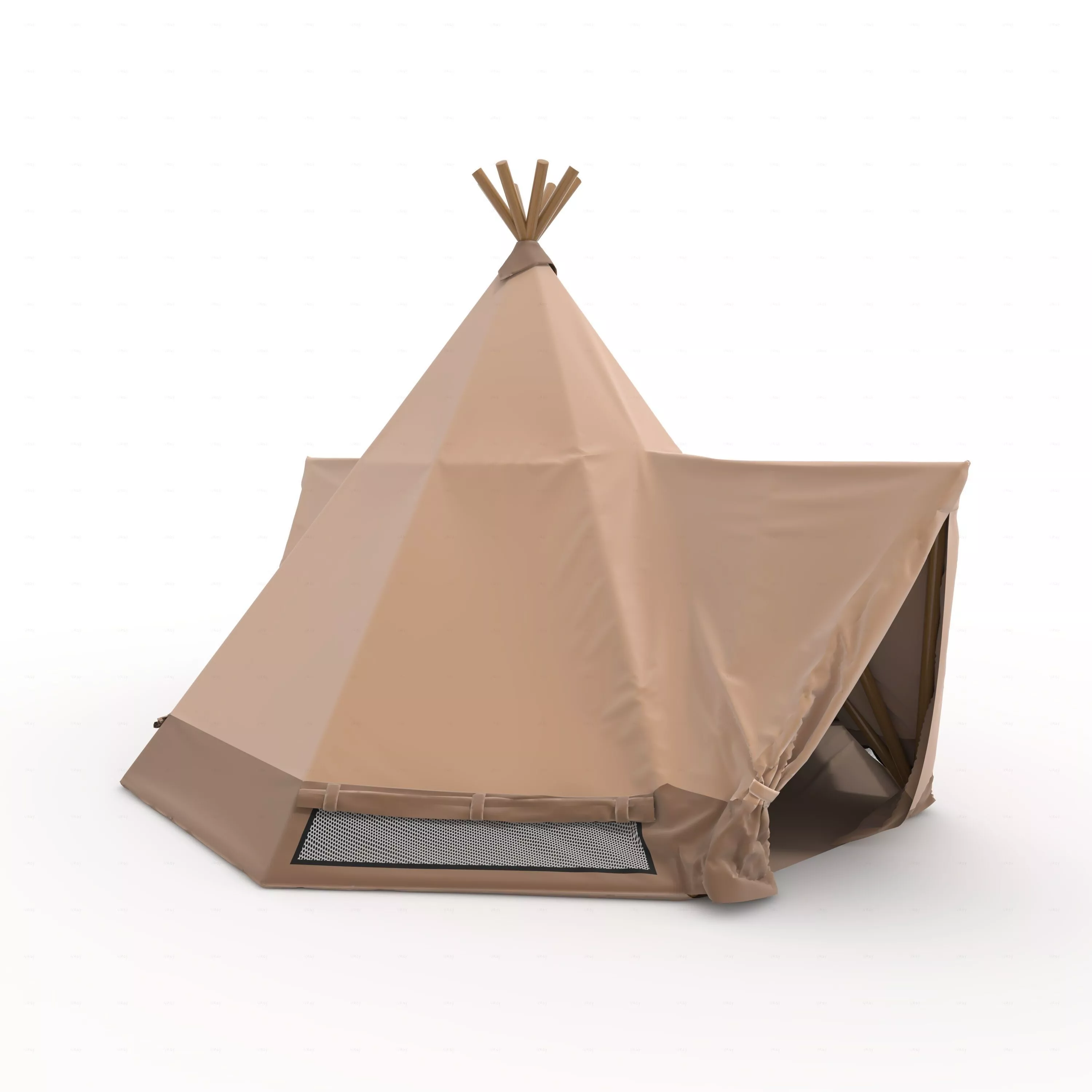 Glamping Tent 08 3D model