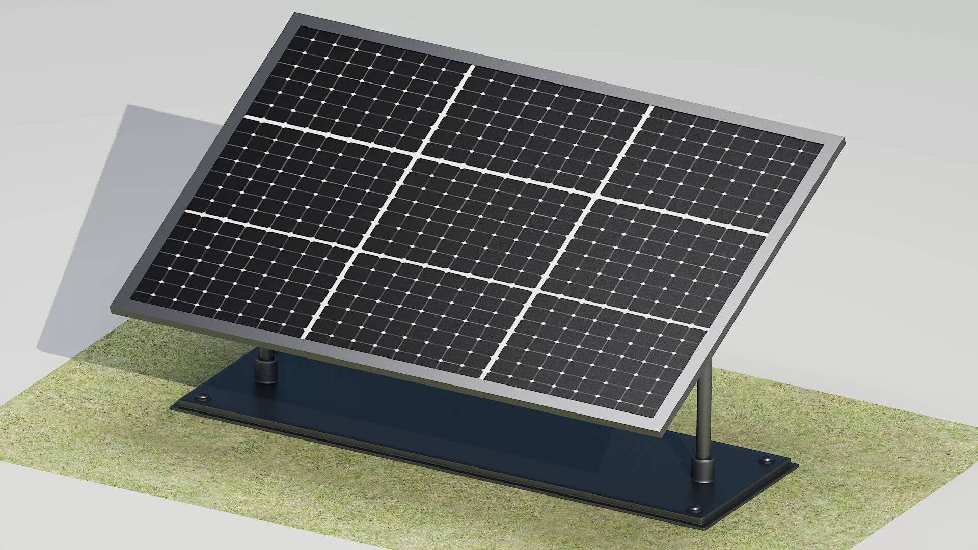Solar Panel 4 3D model
