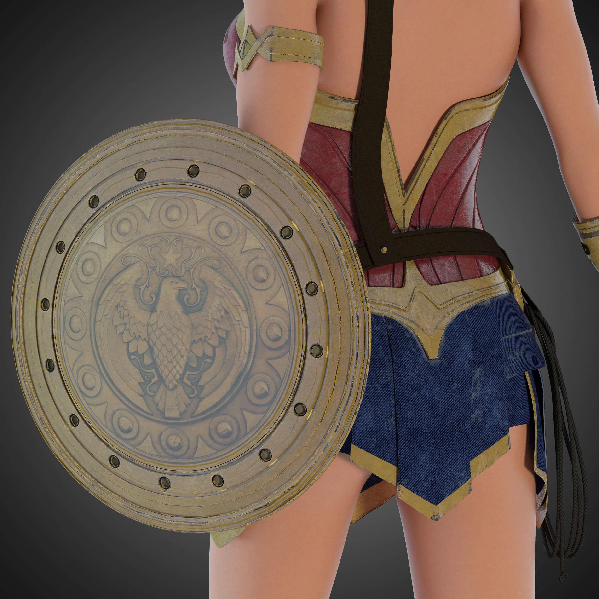 Wonder Woman 3D model_15
