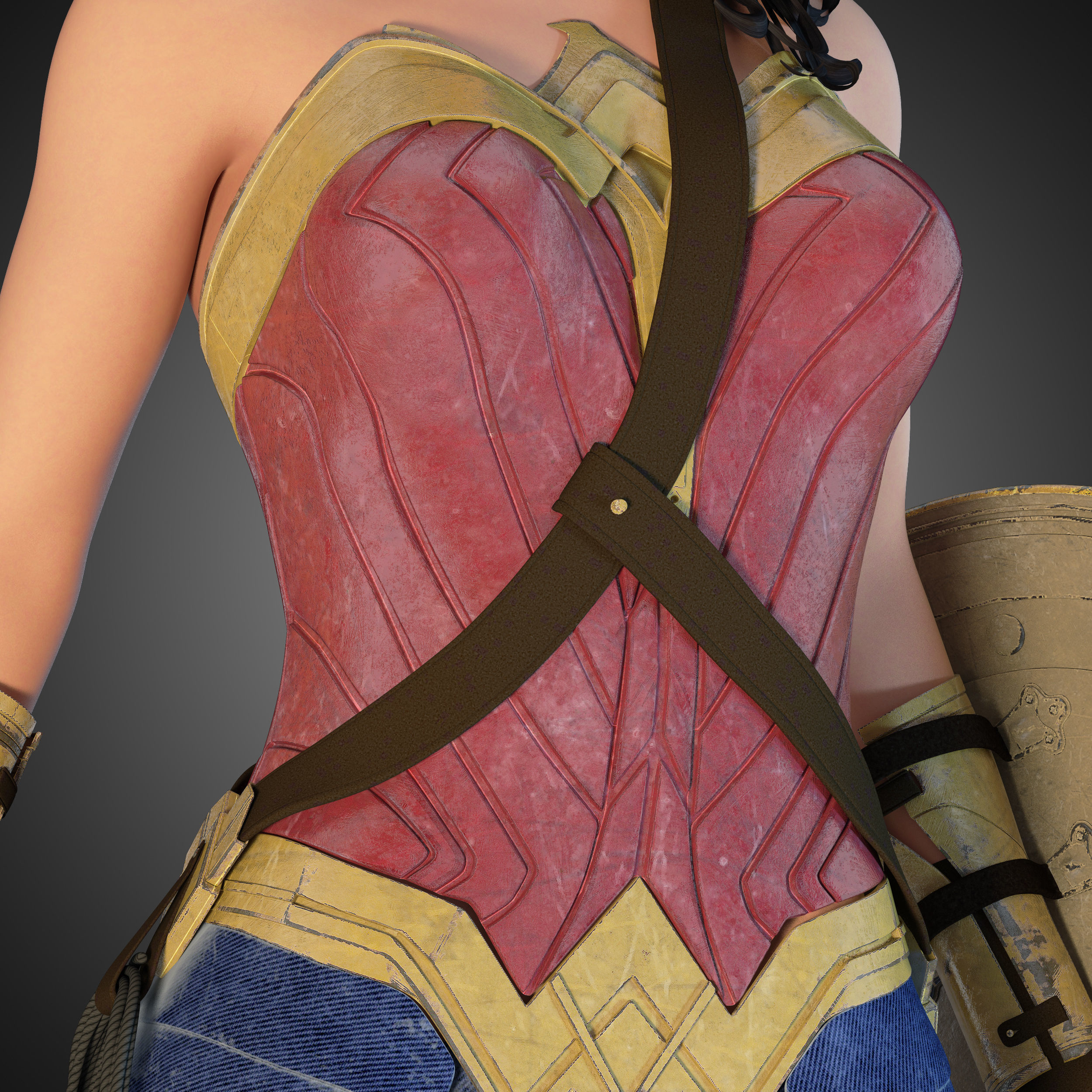 Wonder Woman 3D model_6
